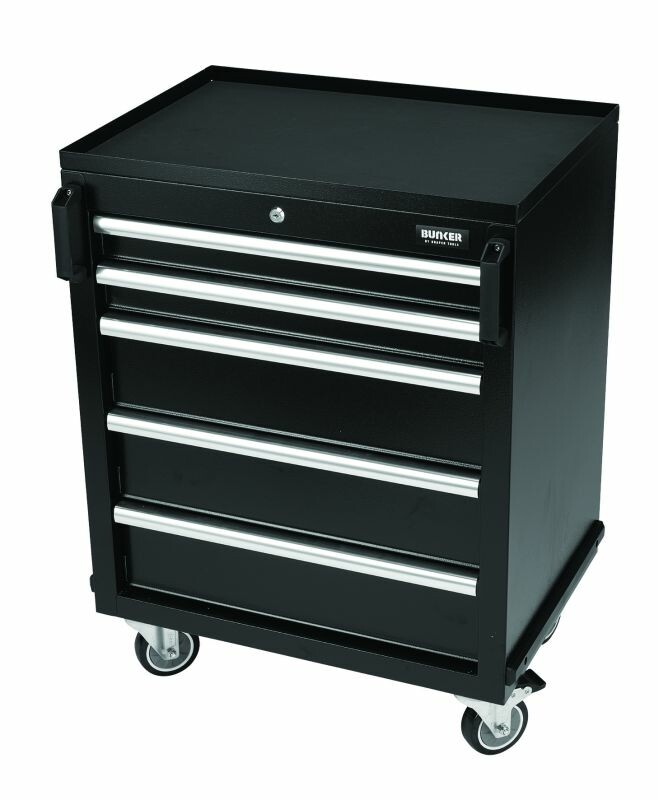 BUNKER Modulaire mobiele kast, 5 lades, 65cm