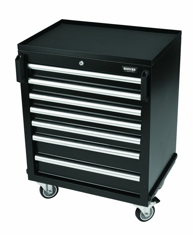 BUNKER Modulaire mobiele kast, 7 lades, 65cm