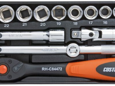 1/2" Doppenset, 22dlg, S-module