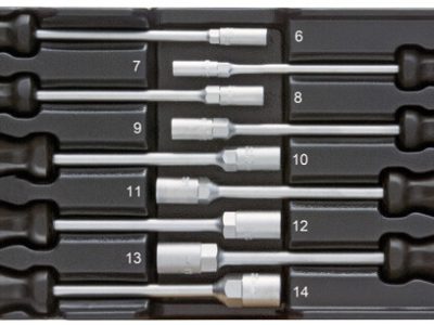 Dopschroevendraaierset, 9dlg, M-module