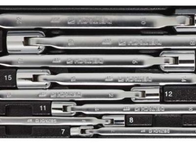 Kniesleutelset, 8dlg, S-Module