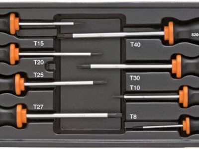 Torx schroevendraaierset 8dlg, soft grip, M-module