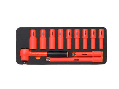 VDE 1/2" Doppenset, 12dlg, M-module