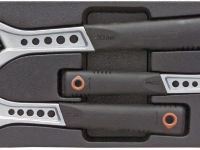 Verstelbare moersleutelset, 3dlg, S-module
