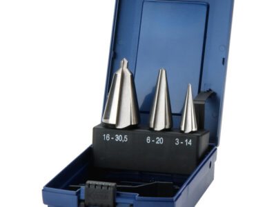 Conische plaatboren set, 3-dlg