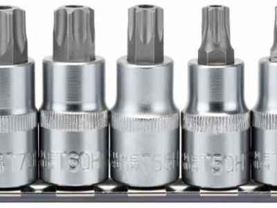 1/2" Doppenrail resi torx, 7dlg