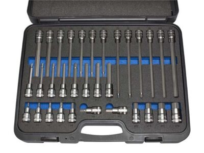 1/2" Doppenset inbus in koffer, 32dlg