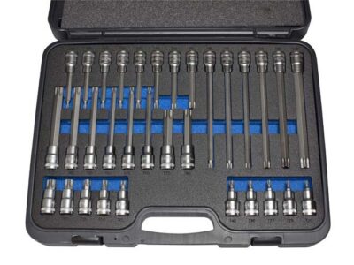1/2" Doppenset torx in koffer, 32dlg