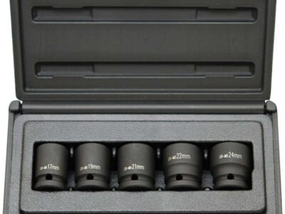 1/2" Krachtdoppenset, 5dlg