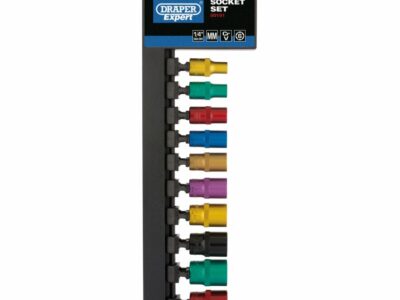 1/4” Doppenrail gekleurd, 10dlg