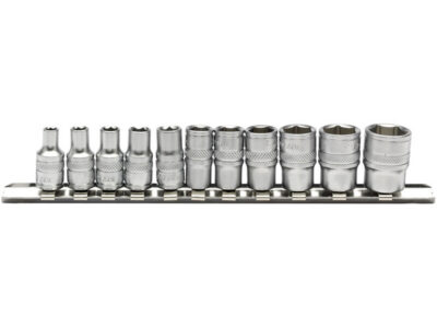 1/4” Doppenrail INCH, 11dlg