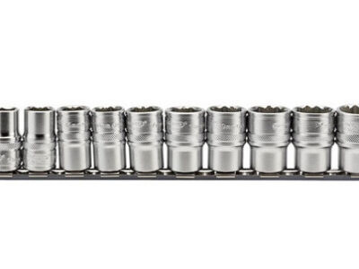 3/8" Doppenrail 12-kant, 15dlg