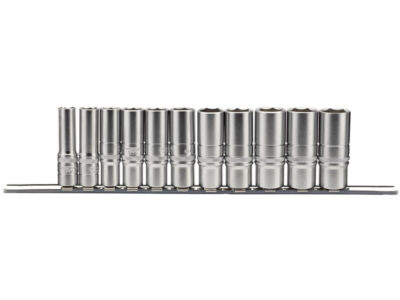 3/8” Doppenrail lang INCH, 11dlg