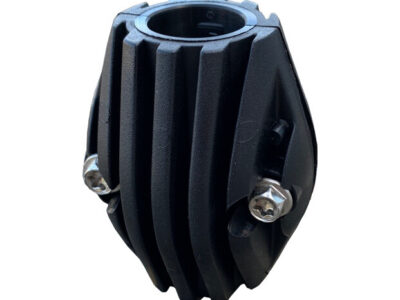 Bol/ stopper voor luchthaspel, uitw slang Ø ± 12mm