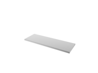 BUNKER 46cm Modulaire roestvrijstalen werkblad, 136x46cm