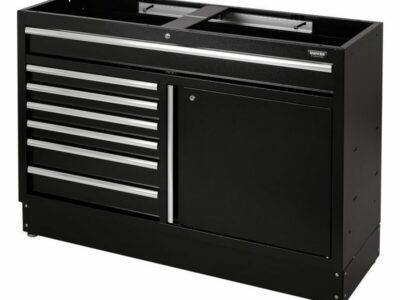BUNKER 46cm Modulaire vloerkast, 7 lades, 1 deur, 136cm