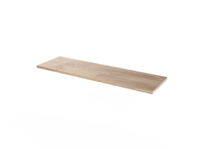 BUNKER 61cm Modulaire hardhouten werkblad, 204x61cm