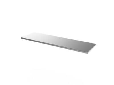 BUNKER 61cm Modulaire roestvrijstalen werkblad, 204x61cm