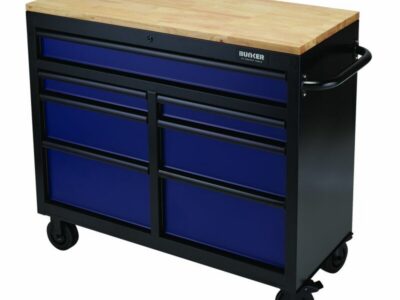 BUNKER Gereedschapswagen/werkbank, 104cm, blauw