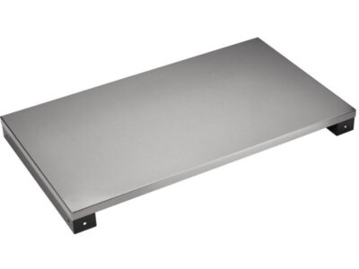BUNKER RVS werkblad tbv werkplaatstrolley, 71cm