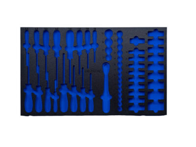 FOAM inlay tbv 525250, lade 2 (1/2"+ schroevendraaiers)
