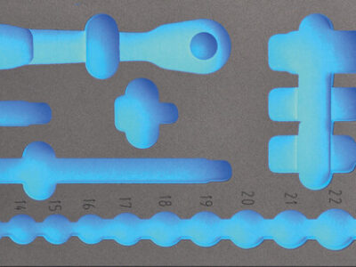 FOAM module leeg, tbv 120025 (1/2" doppenset)