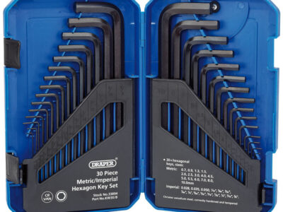 Inbussleutel set lang INCH + Metrisch, 30dlg