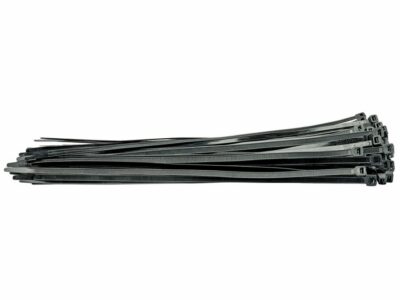 Kabelbinder 7,6x400mm, zwart, 100st