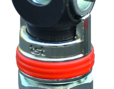 Knikkoppeling 1/4" buitendr EURO (20500351)