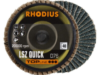Lamellen schijf Roloc, Ø75mm, K40, 3x