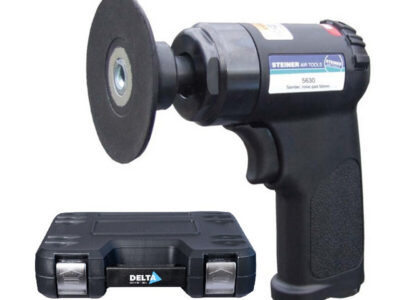 Mini slijper incl 50+75mm roloc pad in koffer met acc.