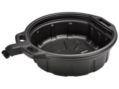 Olie opvangbak met schenktuit, 16L, zwart