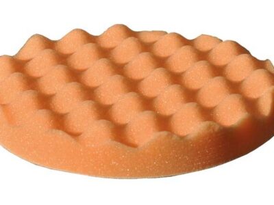 Spons Ø150x30mm wafelstructuur (oranje)