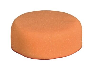 Spons Ø80x25mm afgerond (oranje)