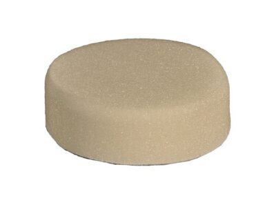 Spons Ø80x25mm afgerond (wit)