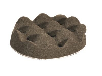 Spons Ø80x25mm wafelstructuur (zwart)