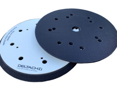 Steunpad Ø203mm velcro, 8 gaten