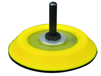 Steunpad Ø75mm velcro, 6mm spanstift