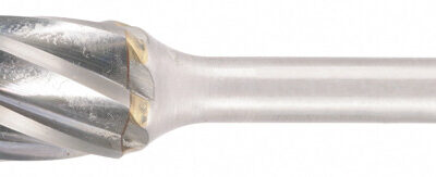 Stiftfrees 6mm ALU, vorm B, kopdikte 12mm
