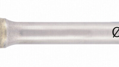 Stiftfrees 6mm, vorm D, kopdikte 8mm