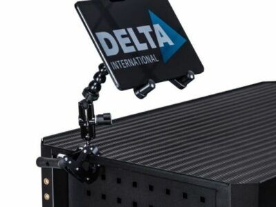 Tabletsteun met flexibele arm
