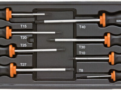 Torx schroevendraaierset 8dlg, soft grip, M-module