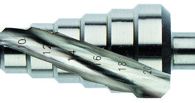 Trappenboor RVS 4-12mm