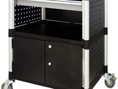 Werkplaatstrolley met lade en locker