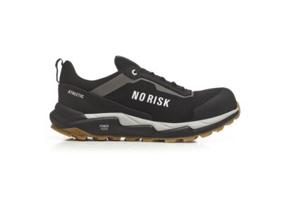 No Risk: Athletic Low Zwart Pro, Maat 47