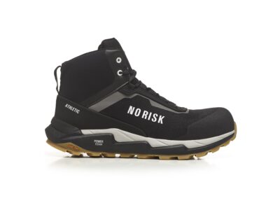 No Risk: Athletic Mid Zwart Pro, Maat 47