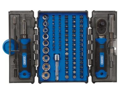 1/4" Doppenset en bitset, 78dlg