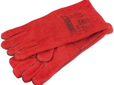 Lashandschoen leder