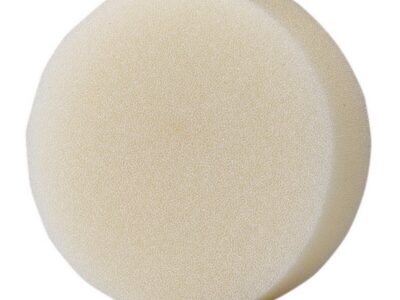 Spons Ø80x25mm, medium-hard, wit