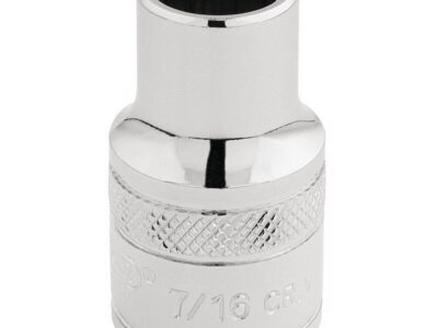 1/2" Dop Inch, 12-kant, 7/16"